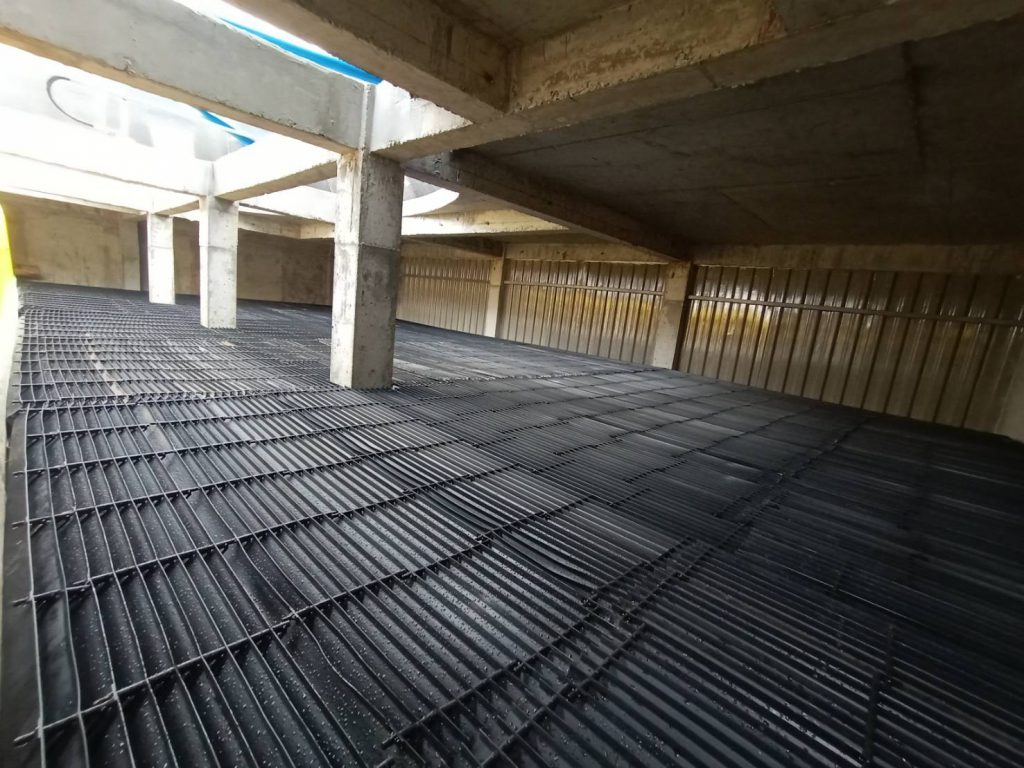 Cooling tower concrete